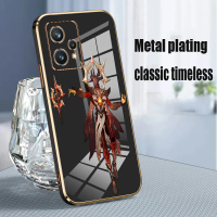 Genshin Impact phone case for Realme Q5 K10X[5G],Genshin Impact pattern,cute,TPU material,cover,soft