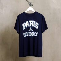 Givenchy Kaos GIVENCHY EIFFEL PARIS BLOCKED WHITE NAVY TSHIRT 100% ORIGINAL