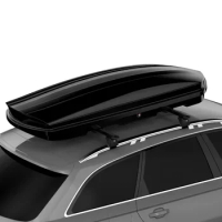 Waterproof Rooftop Cargo Carrier with Car Trunk Organizer, Heavy Duty Roof Storage Box