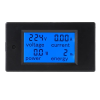 Digital Multimeter LCD Display Digital Current Power Energy Multimeter