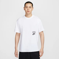 【NIKE 耐吉】短袖上衣 男女 中性款 落肩寬鬆版型 AS U NSW TEE M90 OC REMIX 白 HJ0775-100(3S4333)