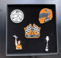 TUMI Mclaren Pin Logo Bagde for Bag,Lugage, or Hat - Multi