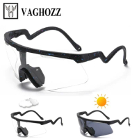 VAGHOZZ BRAND Photochromic Cycling Glasses Men Women Outdoor Sport Sunglasses Mtb Bike Bicycle Eyewear Fishing Hiking Goggles