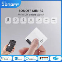 SONOFF MINIR2 Two Way Switch Mini Wifi Smart Swcith Wireless Diy Module Works With EWelink Alexa Google Google Alice Smartthings