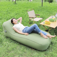 Xinyido Lazy Sofa Fish Tail Automatic Inflatable Bed Outdoor Single Sofa Camping Company Lunch Rest Accompanying Lying Chair