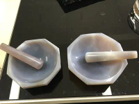 Id: 100Mm High Quality Natural Agate Mortar And Pest For