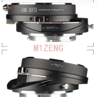 Tilt&amp;Shift adapter ring for nikon AI lens to sony E FE mount NEX-5/6/7 A7r A7M2 a7r3 a7r4 a9 A7s A1 A6700 ZV-E10 ZV-E1 camera