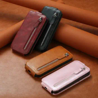 Magnetic Flip Cover Phone Case For Huawei Y8s Nova 12 Ultra 11 Pro 10z 9 SE 8i 7i Y90 Y70 Y61 Y60 Zipper Wallet Phone Cover