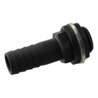 3/4'' BSPM Thread IBC Tank/water Tank Outlet To 1" Barb Waterbutt Overflow Connector With Nut And Washer 1in Overflow Pipe