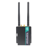 Stable 4G Industrial Router Wireless SIM Card Slot Network 300Mbps Black Industrial Router