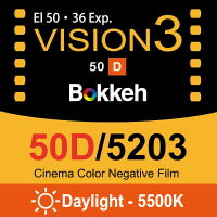 [享樂攝影]【柯達Kodak Vision3 50D Daylight 5203 電影負片】35mm 分裝片 電影底片 彩色電影底片 日光片 ISO50