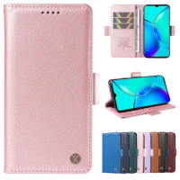For vivo Y27 Y35 Y35M Plus Y78 V27 V29 Lite S16 S17 Pro Wallet Magnetic Leather Cover Case With Card Holder Phone Coque