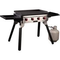 Bbq Grill Outdoor Equipment Portable Stove for Camping Gadgets Gas Range Barbecue Camping Gear and Accessories Nature Hike Stand