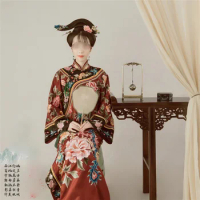 Wu Tou Sha Qing Dynasty Princess Qifu Costume Super High Quality Delicate Embroidery Costume Hanfu for Women TV Play Hanfu