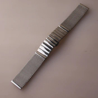 Mesh belt 18mm 20mm 22mm 24mm Quality stainless steel watchband bracelet Special Solid Links For Omega Iwc men Mesh series watch