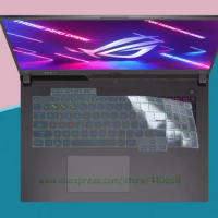 Silicone Clear Tpu Keyboard Cover Skin Protector For Asus ROG Strix G17 G713 G713Q G713QR G713 QR QM 17.3 inch Gaming Laptop