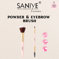 SANIYE POWDER & EYEBROW BRUSH