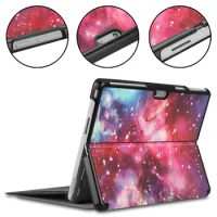 Slim and Lightweight Smart Leather Case For Microsoft Surface Pro X For Surface Pro8 4 5 6 7 go3 go2 go Shockproof Tablet Cover