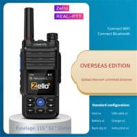 Real Ptt Radio Long Range Transceiver Realptt &amp; Zello Walkie Talkie 4G Poc Radio WIFI GPS Radio Android Walkie Talkie 5000km