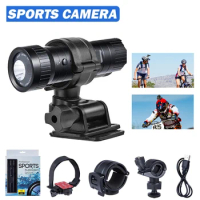 DV3000 Action Camera HD 1080P Motorcycle Bicycle Helmet Waterproof Camera Sports DV Flashlight Video Dash Cam For Car Bike