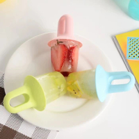 Ice Pops Mold Ice Cream Ball Lolly Maker Popsicle Molds Baby DIY Food Supplement Tool