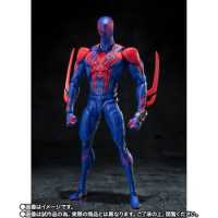 Original Bandai SHF Spider-Man: Across The Spider-Verse Movie Action Figure Hand Model Ornament Collection Toy Holiday Gift