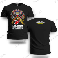 T-Shirt/ Kaos Anak & Dewasa Santer Garuda Wisnu Satria Muda GWSM | Cotton 24s Fashion