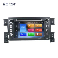 AOTSR 2 Din Car Radio Coche Android 10 For Suzuki Grand Vitara 2005 2015 Central Multimedia Player GPS Navigation 2Din Autoradio