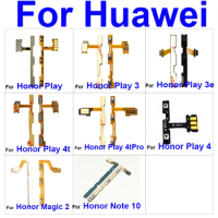 Power Volume Buttons Flex Cable For Huawei Honor Play 3 3e Play 4 4T Pro For Honor Note 10 Magic2 Side Power Volume Flex Ribbon