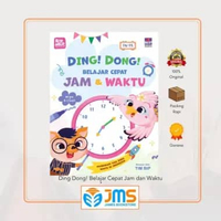 Buku Ding Dong! Belajar Cepat Jam dan Waktu