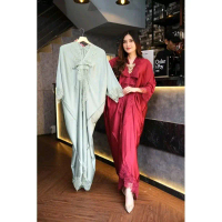 Kaftan lebaran Kaftan premium Kaftan wanita Sage greenKaftan lebaran Kaftan premium Kaftan wanita Sa