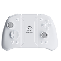 LinYuvo switch joy con Mechanical Button Rear Glue Colorful Light Macro Function Interior Bluetooth
