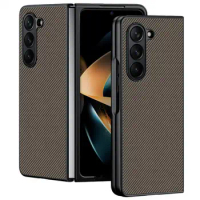 Phone Cover For Samsung Galaxy Fold 5 Carbon Fiber Protective Case For Samsung Galaxy Fold 5 4 Flip 5 4 Fall Shockproof Case