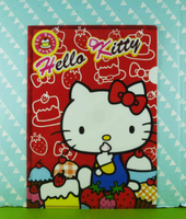 【震撼精品百貨】Hello Kitty 凱蒂貓~文件夾~蛋糕草莓【共1款】