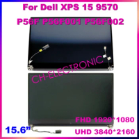 Original 15.6" FHD UHD For DELL XPS 15 9570 P56F P56F002 LCD LED Touch Screen Digitizer Replacement Complete Full Assembly