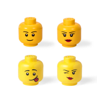 【Room Copenhagen】LEGO Storage Head Family 樂高積木人頭收納盒(樂高玩具收納盒)