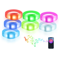 Luminous Glow Bracelets, Voice Controlled Wristband, LED Sound Reactive Bracelet, Best Price