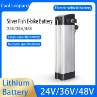 For Silverfish Electric Bike Battery 24V/36V/48V 20Ah 800W 500W 21700 Lithium ion E-bike Bicycle Battery Pack