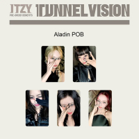 Bộ thẻ lomo ITZY TUNNEL VISION 5-7 chiếc/bộ Album Girls Will Be Girls Yeji AIR STARRIVER GOLD YES24 