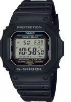 CASIO Casio G-Shock 數位黑色樹脂錶帶男錶 DW-5600UE-1DR