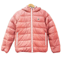 【Wildland 荒野】童 700FP雙面穿暖暖羽絨外套.夾克.雪衣/連帽可拆.兩面配色(K2103-201 雲朵粉)