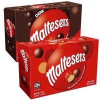 其他品牌 - 澳大利亞進口Maltesers麥提莎麥麗素牛奶夾心巧克力黑巧兒童零食