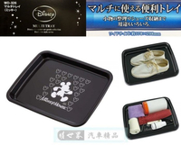 權世界@汽車用品 日本 NAPOLEX Disney 米奇 收納置物盒 置物盤 鞋盒 WD-326