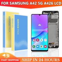 For Samsung A42 A426B A426B/DS A426U Display Touch Screen Assembly With fingerprint For Galaxy A42 5G LCD