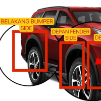 ARUZ FENDER SIDE SKIRT WHEEL ARCH WHEEL SKIRT FENDER SKIRT MUDGUARD SKIRT 75611-BZ050 75612-BZ050 61
