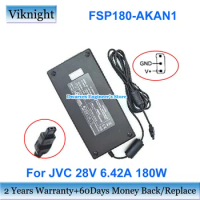 Genuine 28V 6.42A 180W AC Adapter FSP180-AKAN1 9NA1802000 Charger For JVC GD-32X1 LCT2582-001A-H MONITOR Power Supply