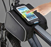 【露營趣】TNR-086 自行車馬鞍包 馬鞍袋 工具袋 工具包 雜物袋 5.5吋手機袋 反光警示