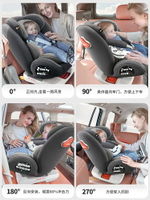 兒童安全座椅嬰兒車載汽車用寶寶0到2歲初生嬰幼兒可坐可躺4-7-12