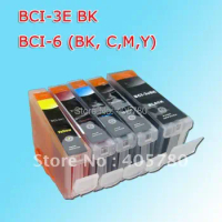 BCI-3 BK BCI-6BK/6C/6M/6Y ink cartridges for Canon BJC-3000/3010/3200/BJC-6000/6100/6200/6500/i550/i560/i850/i860 +