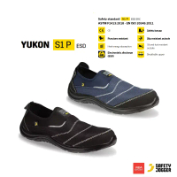 [ลด30% เก็บโค้ด 2509FASHDD] SAFETY JOGGER - YUKON S1P รองเท้าเซฟตี้ รุ่นหัวเหล็ก กันทะลุ ระบายอากาศด